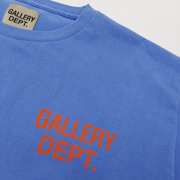Gallery Depot. Blue Basic Short Sleeves - Image 5