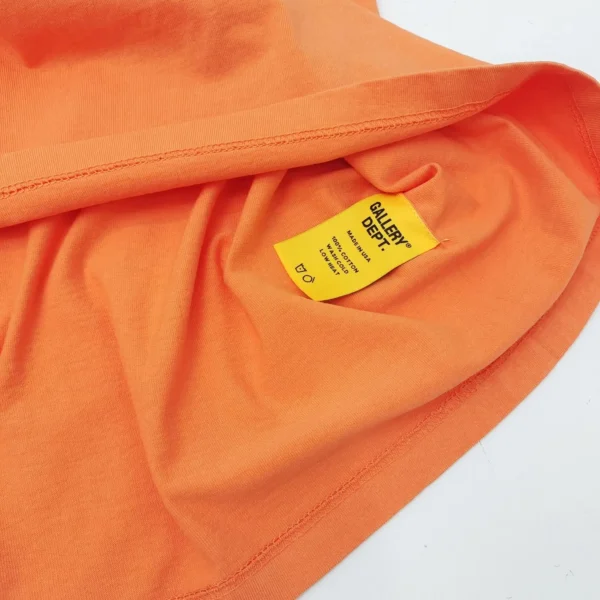 Gallery Dept Orange Basic Short Sleeve - Image 5