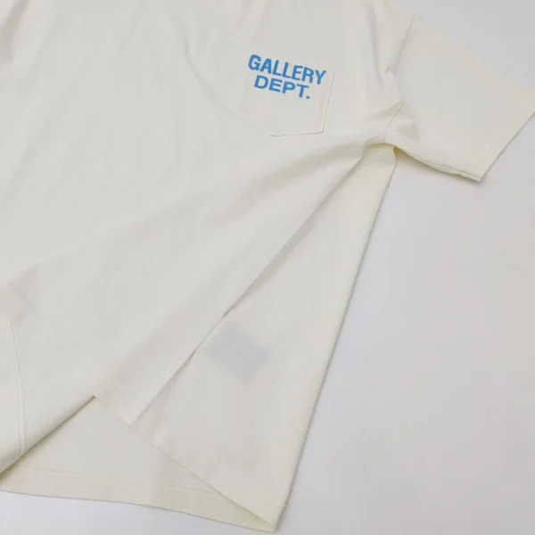 Gallery Dept Rice White Pocket Short Sleeve - Image 4