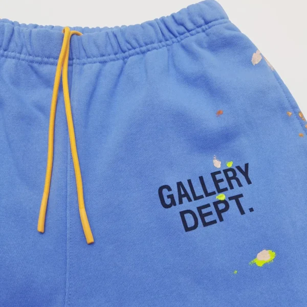 Gallery Dept. Blue Splash Ink Splicing Pants 
*Knitted 420g - Image 7