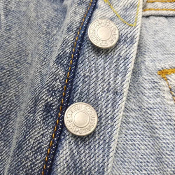 Gallery Depot. Splicing and Grinding Denim Jeans - Image 3