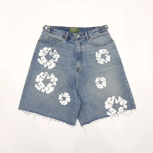Denim Tears Cotton Flower Denim Shorts 0351
Import