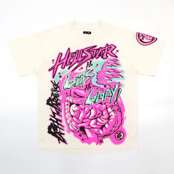 HELLSTAR Glory White Short Sleeve