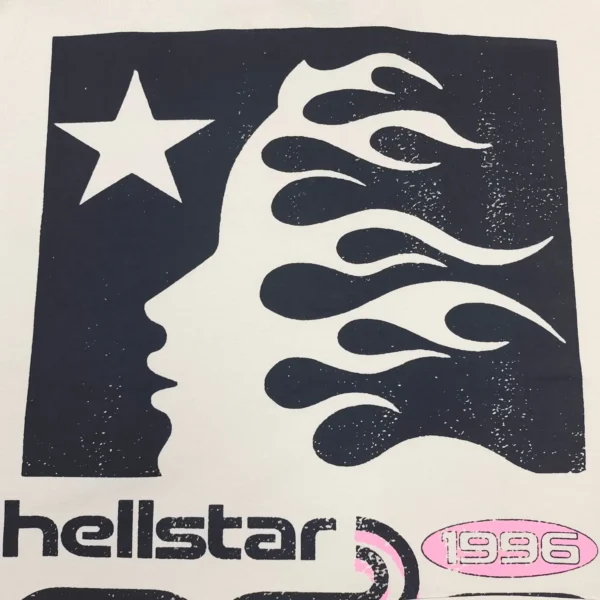 HELLSTAR White Powder S-LOGO Short Sleeve - Image 3
