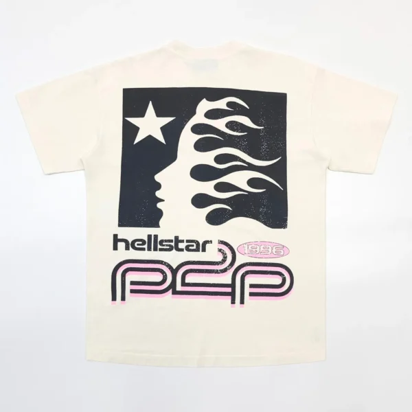 HELLSTAR White Powder S-LOGO Short Sleeve - Image 2