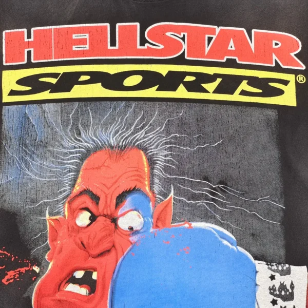 HELLSTAR Boxing KO Black Short Sleeve - Image 9