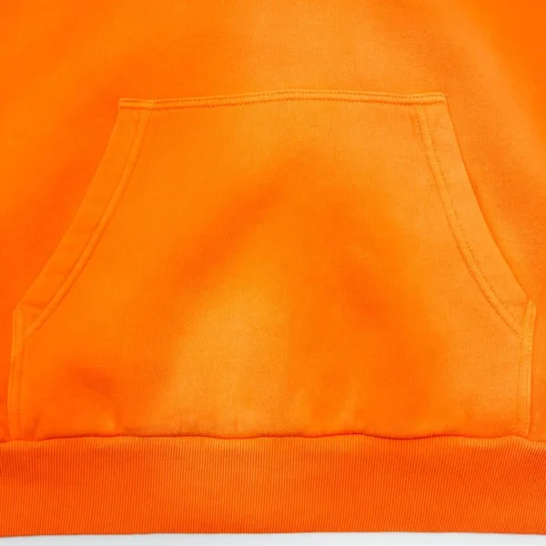 HELLSTAR Orange Spray Hoodie - Image 3