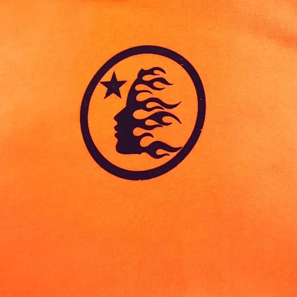 HELLSTAR Orange Spray Hoodie - Image 7