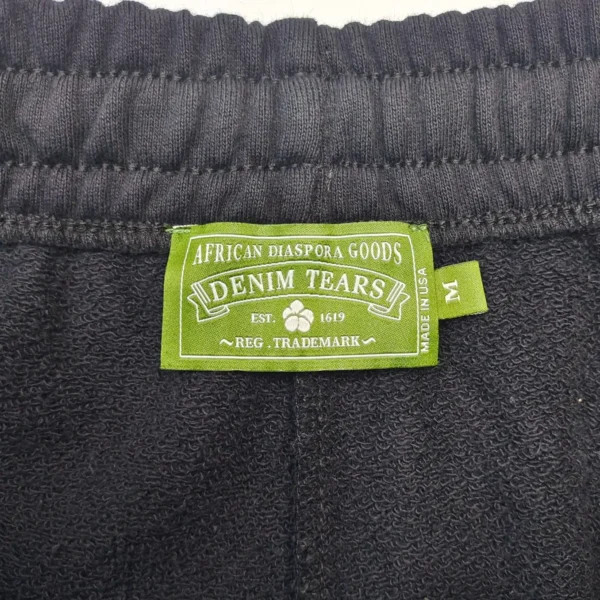 Denim Tears Black DU Cotton Sanitary Pants - Image 8