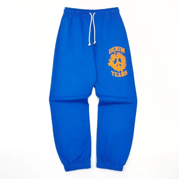 Denim Tears Blue DU Cotton Sanitary Pants