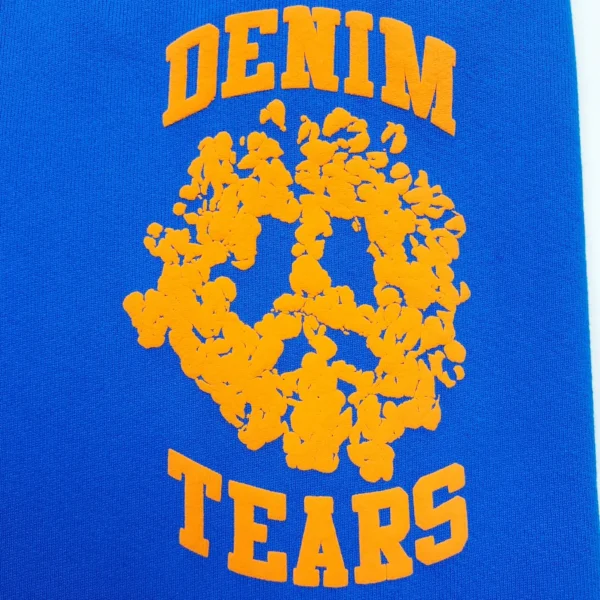 Denim Tears Blue DU Cotton Sanitary Pants - Image 7