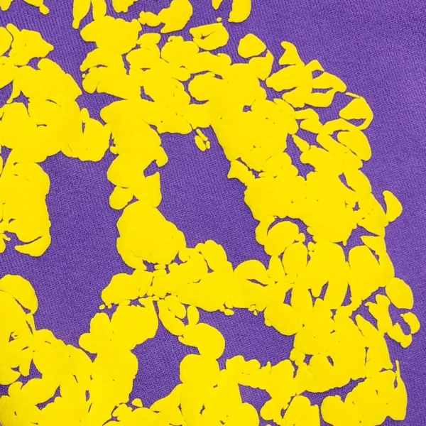 Denim Tears Purple DU Cotton Zipper Hoodie - Image 7