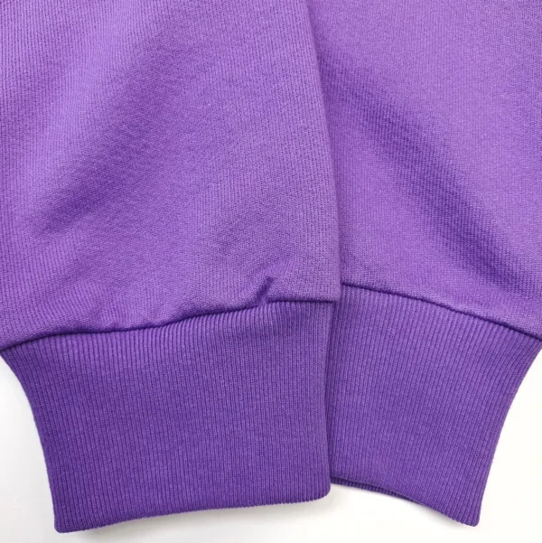 Denim Tears Purple DU Cotton Zipper Hoodie - Image 6