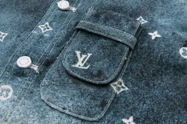 Louis Vuitton starry gradient workwear long sleeved shirt jacket - Image 4