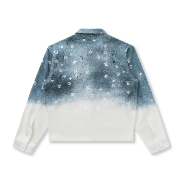 Louis Vuitton starry gradient workwear long sleeved shirt jacket - Image 2