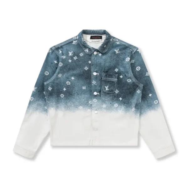 Louis Vuitton starry gradient workwear long sleeved shirt jacket