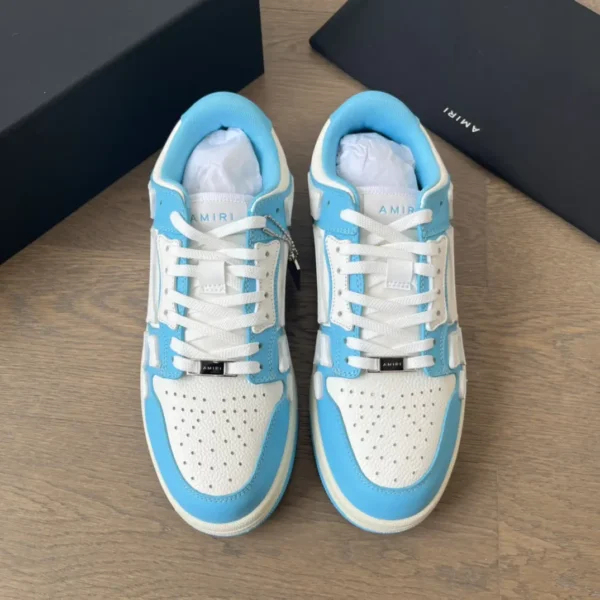 AMIRI SkeI Top Low Emil Bone Shoes.