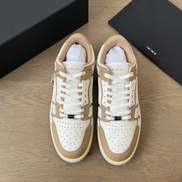 AMIRI SkeI Top Low Emil Bone Shoes.