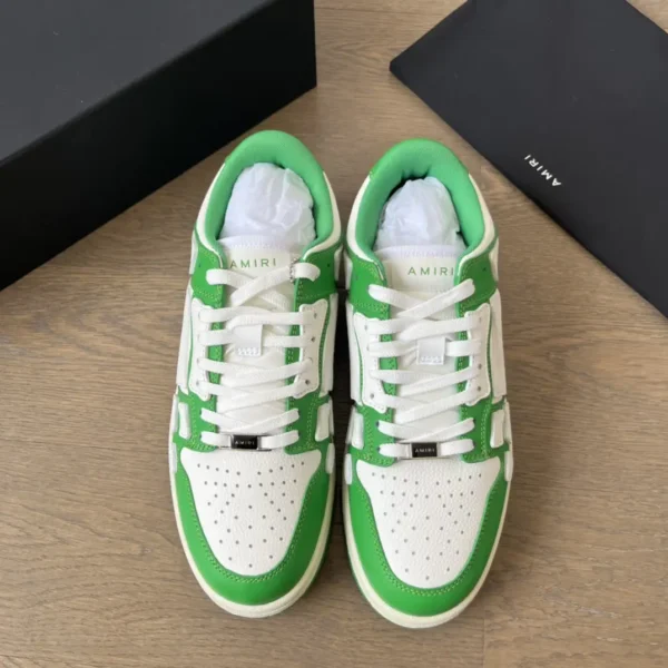 AMIRI SkeI Top Low Emil Bone Shoes.