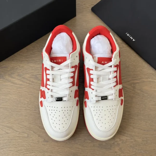 AMIRI SkeI Top Low Emil Bone Shoes.