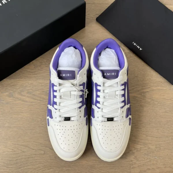 AMIRI SkeI Top Low Emil Bone Shoes.