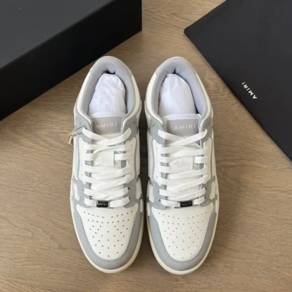 AMIRI SkeI Top Low Emil Bone Shoes.