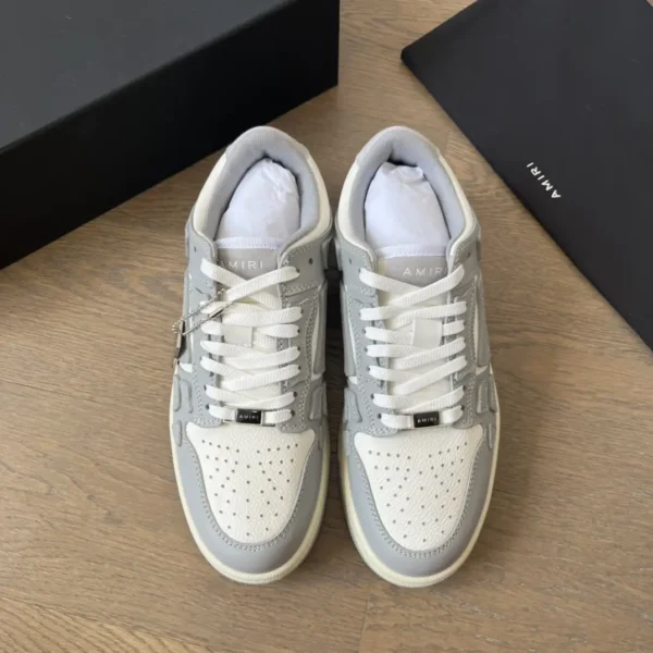 AMIRI SkeI Top Low Emil Bone Shoes.
