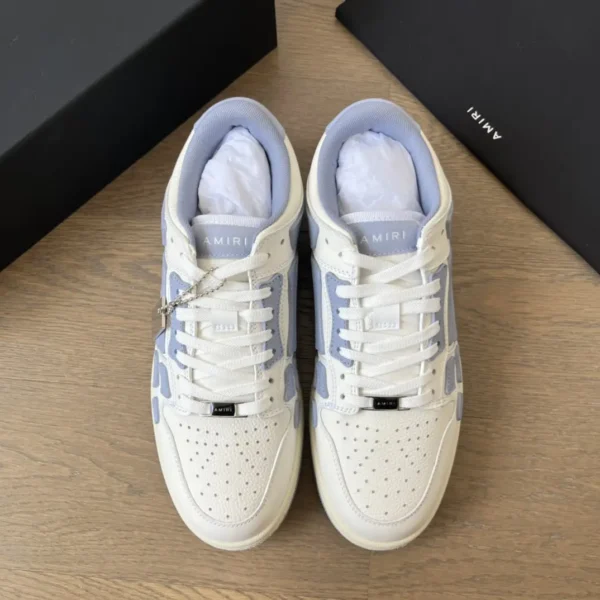 AMIRI SkeI Top Low Emil Bone Shoes.