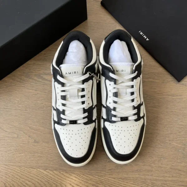 AMIRI SkeI Top Low Emil Bone Shoes.