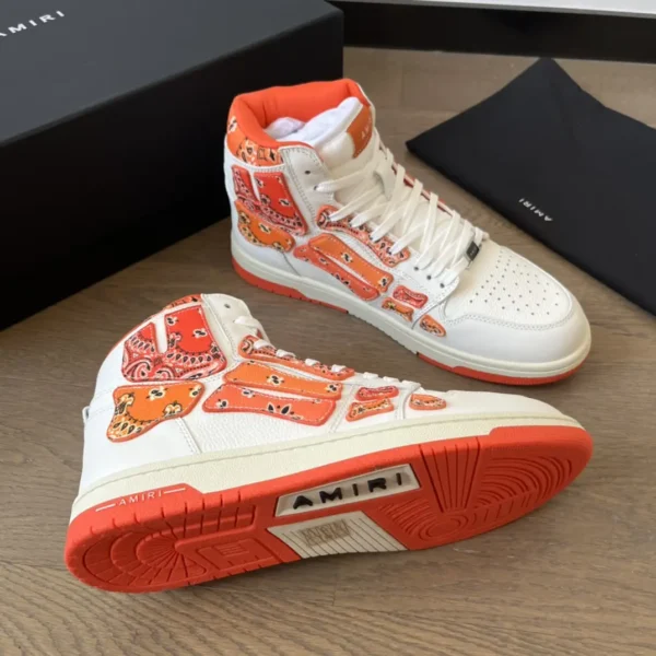 AMIRI SkeI Top High Emil Bone Shoes. - Image 9