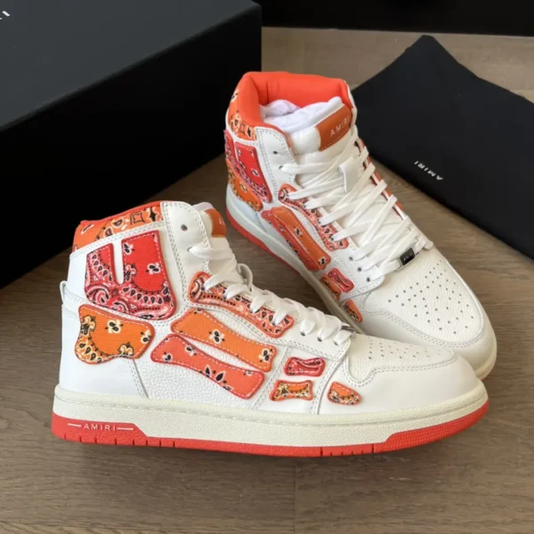 AMIRI SkeI Top High Emil Bone Shoes. - Image 5