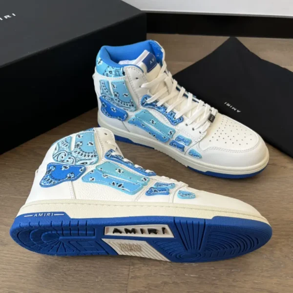 AMIRI SkeI Top High Emil Bone Shoes. - Image 9