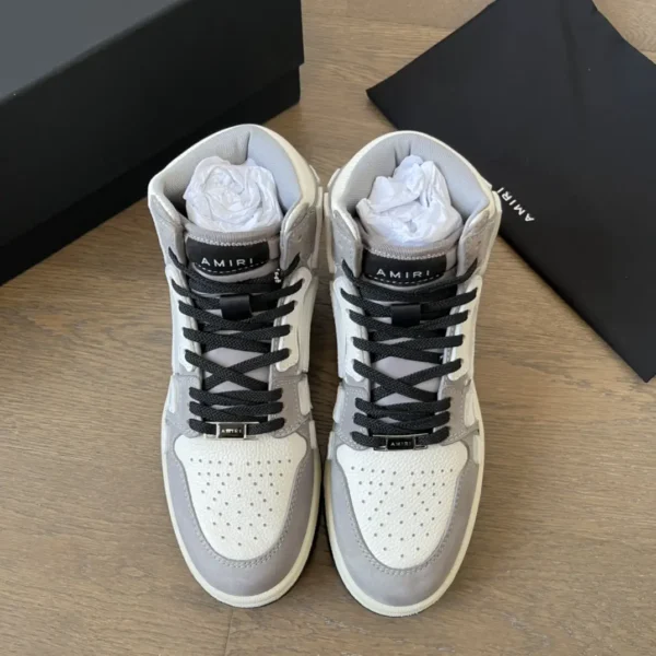 AMIRI SkeI Top High Emil Bone Shoes.