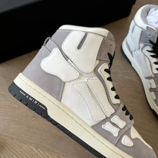 AMIRI SkeI Top High Emil Bone Shoes. - Image 8