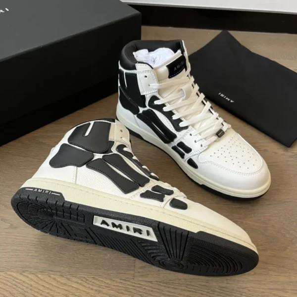 AMIRI SkeI Top High Emil Bone Shoes. - Image 9