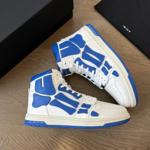AMIRI SkeI Top High Emil Bone Shoes. - Image 4