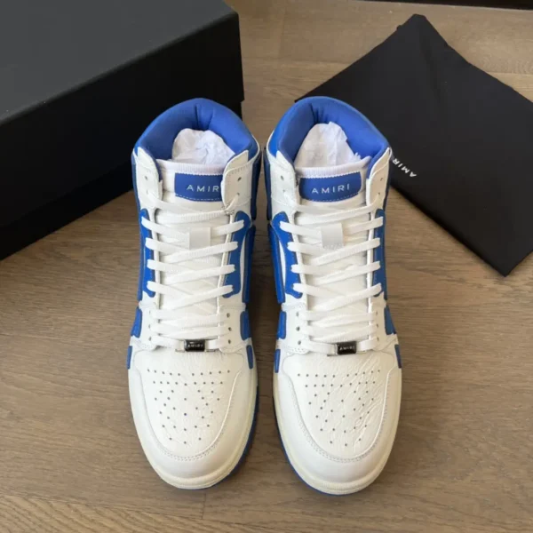 AMIRI SkeI Top High Emil Bone Shoes.