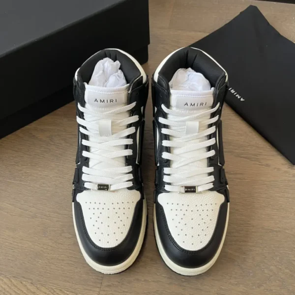 AMIRI SkeI Top High Emil Bone Shoes.