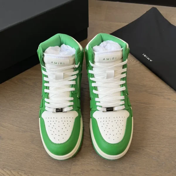 AMIRI SkeI Top High Emil Bone Shoes.