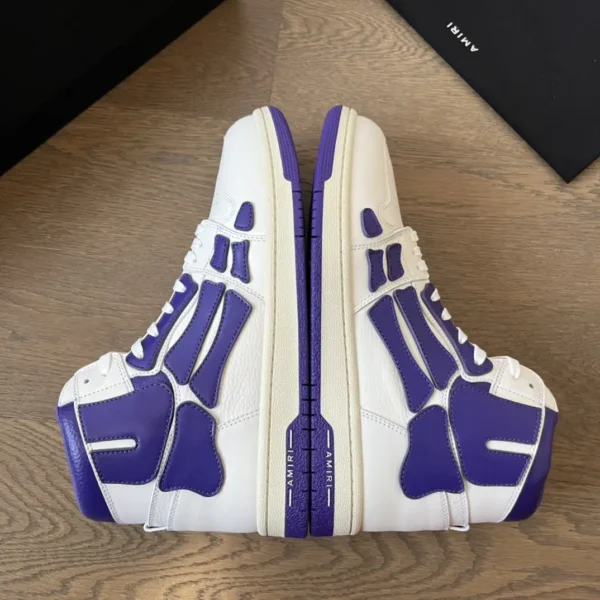 AMIRI SkeI Top High Emil Bone Shoes. - Image 6