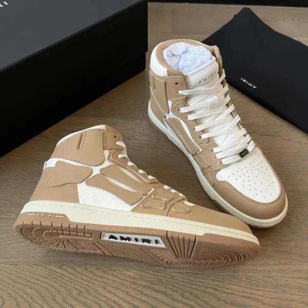 AMIRI SkeI Top High Emil Bone Shoes. - Image 9