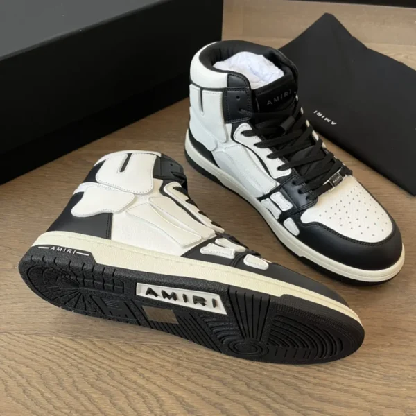AMIRI SkeI Top High Emil Bone Shoes. - Image 9