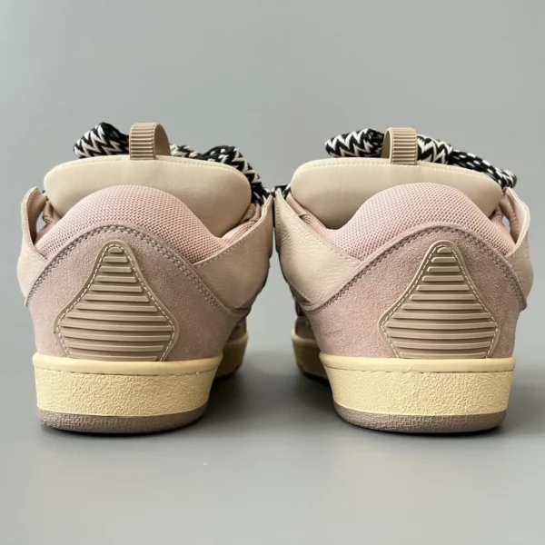 Lanvin Leather Curb Sneakers - Image 5