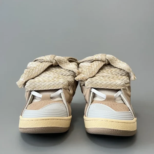 Lanvin Leather Curb Sneakers - Image 2