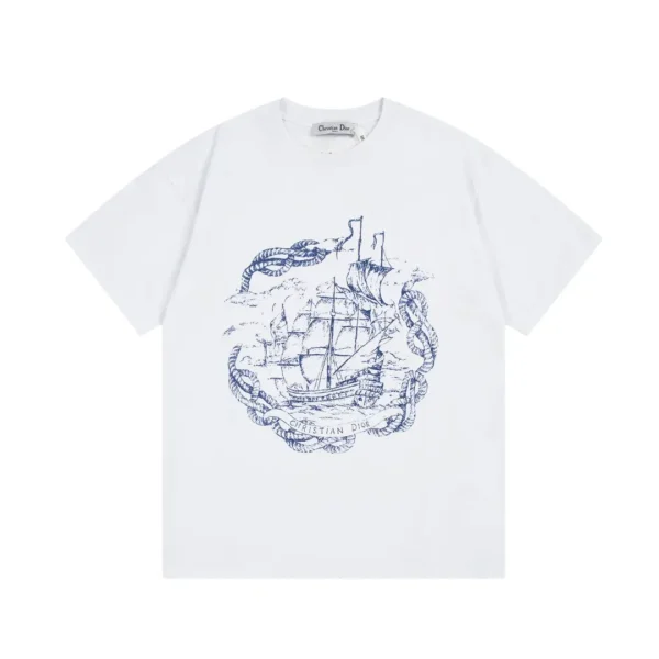 Dior New Embroidered T-shirt