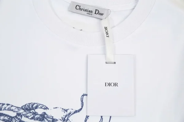 Dior New Embroidered T-shirt - Image 3