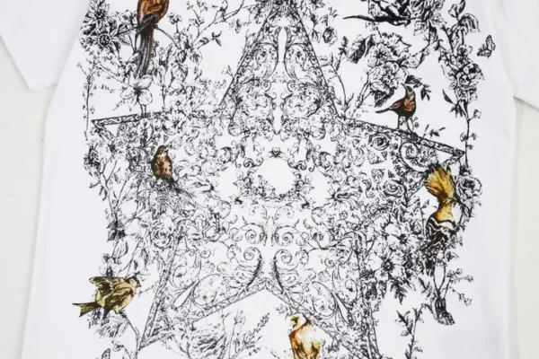 Dior New Embroidered T-shirt - Image 5