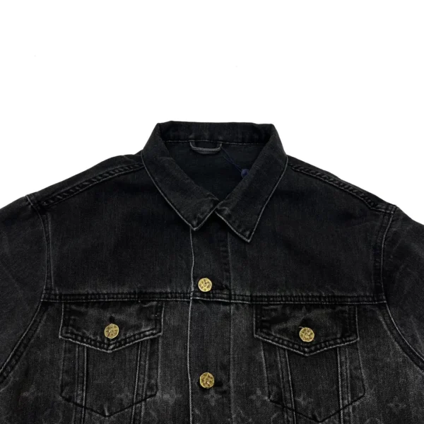 Louis Vuitton vintage gradient denim long sleeved jacket - Image 3