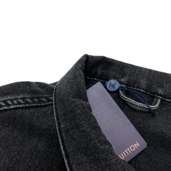 Louis Vuitton vintage gradient denim long sleeved jacket - Image 4