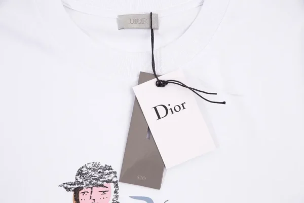 Dior New Embroidered T-shirt - Image 4
